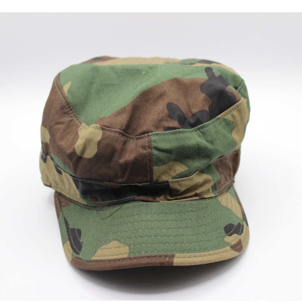 Propper US Military Woodland Camo Patrol‎ Cap Ear Flaps 7 1/4 DLA100-89-D-0327